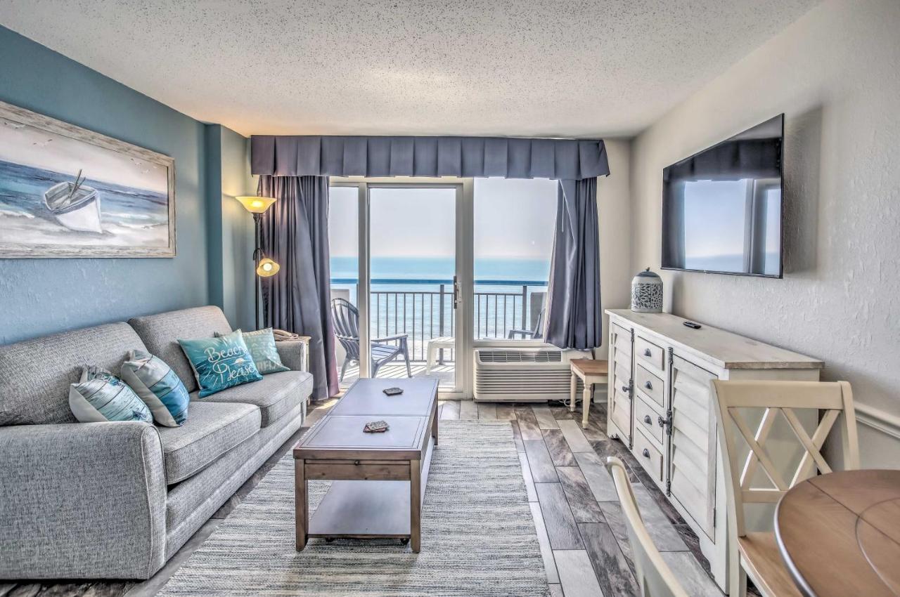 Airy Oceanfront Myrtle Beach Condo With Balcony Eksteriør bilde