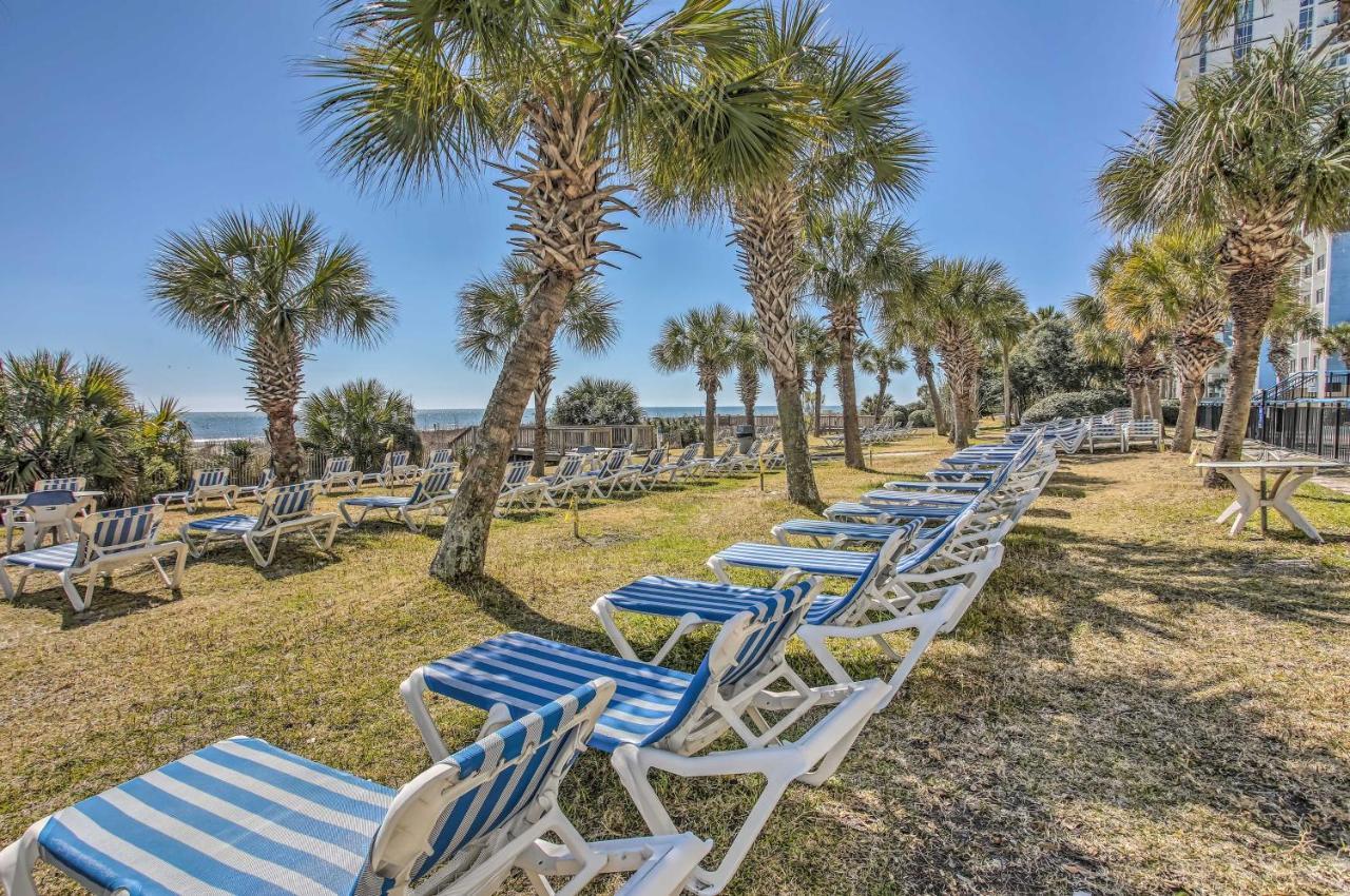 Airy Oceanfront Myrtle Beach Condo With Balcony Eksteriør bilde
