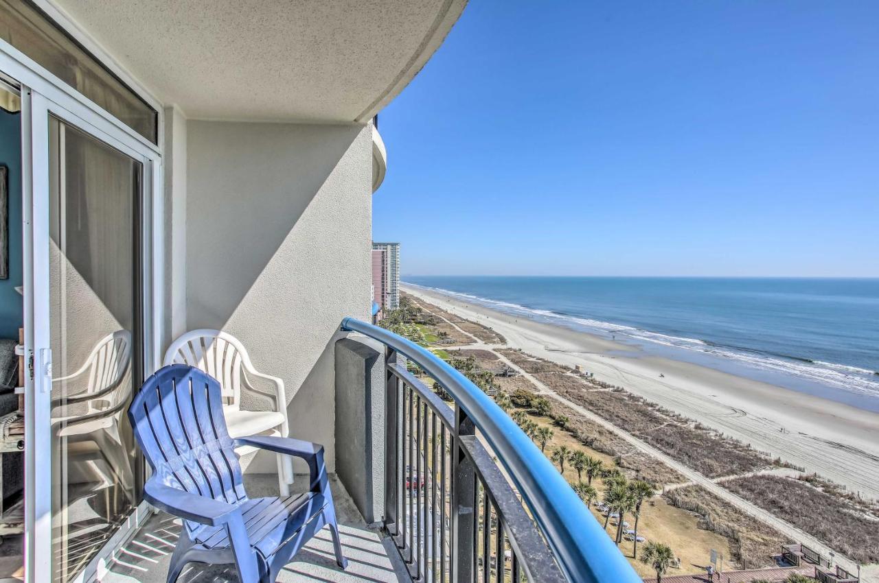 Airy Oceanfront Myrtle Beach Condo With Balcony Eksteriør bilde